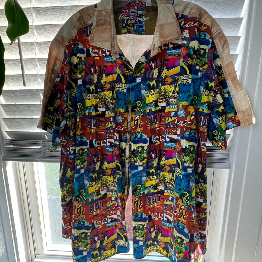 Robert Graham Artistic Multicolor Shirt